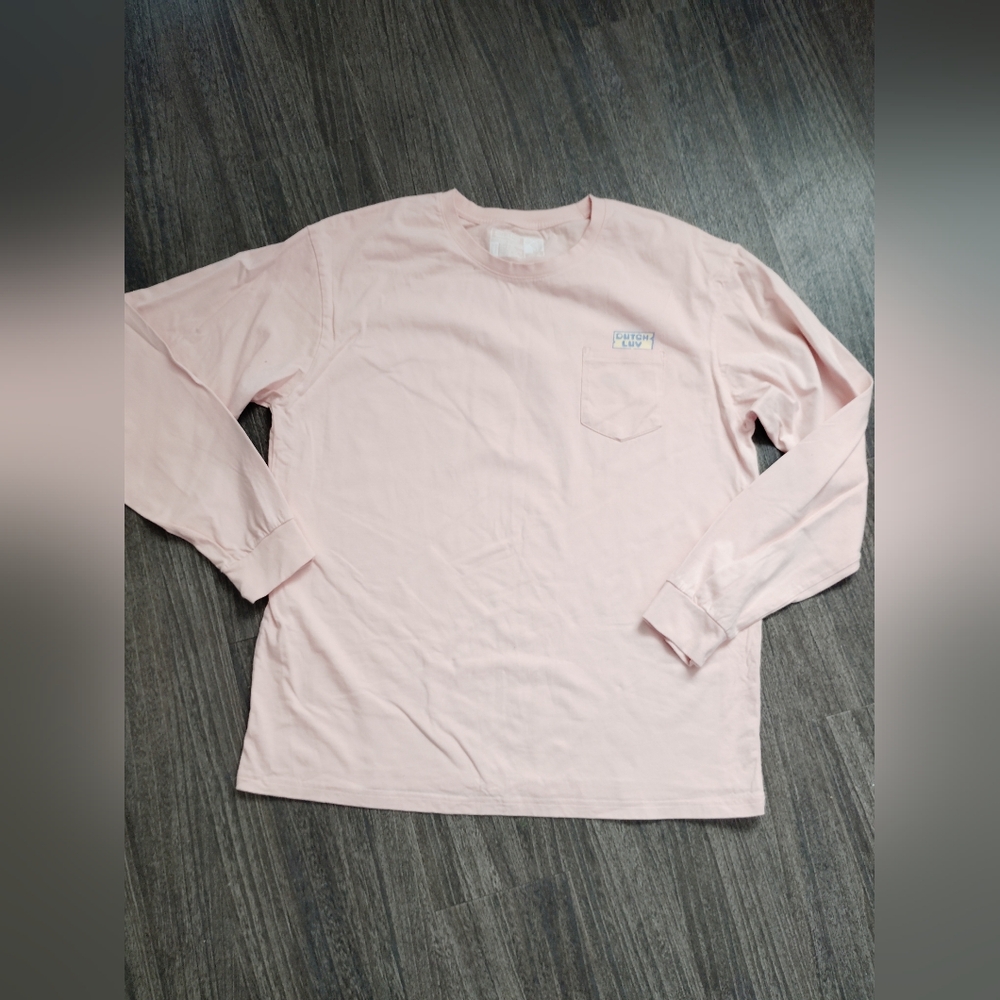 Comfort Colors Light Pink Long Sleeve Tee